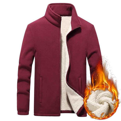 Plus-Size Fleece Hooded Jacket for Ultimate Comfort and Warmth in Winter - Shello's Creative Boutique