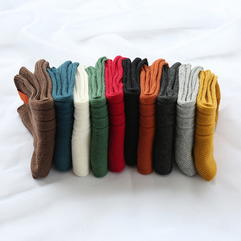 1Pair Warm Women Socks Striped 3D Socks Autumn Winter Style Socks eprolo