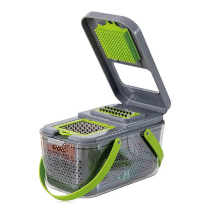 22-Piece Multi-Function Kitchen Chopper Set – Storm Series with Storage Box - Shello's Creative Boutique