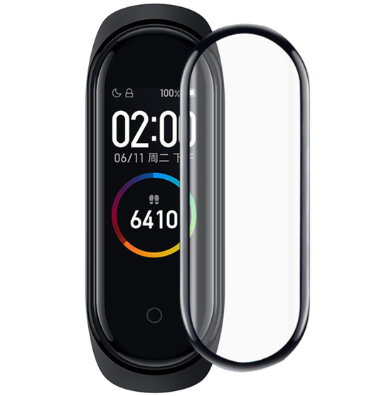 3D Protective Glass for Xiaomi mi band 4 5 glass film for Mi band5 Smart Watchband 4 5 Soft Screen Protector Film For mi band 4 eprolo