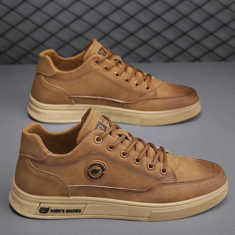 British style workwear Martin leather shoes soft soled casual shoes men's one foot trendy shoes eprolo