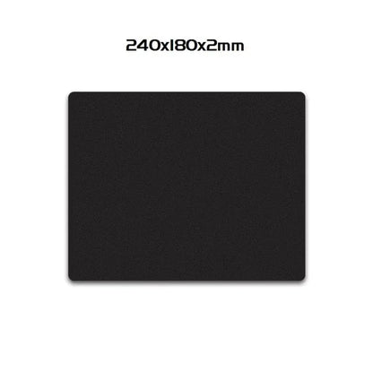 Aluminum Alloy Smooth Mouse Pad 240x180/300mm Hard Metal Slim Desk Mat Rubber Anti-slip Bottom Speed Control Mousepad For Gaming - Shello's Creative Boutique
