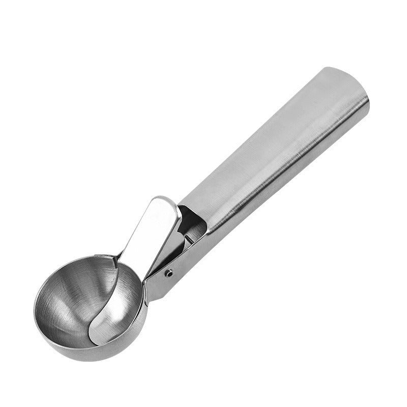 430 Stainless Steel Ice Cream Scoop Dual-Use Function Fruit Scoop Ice Cream Scoop Ball Scoop eprolo