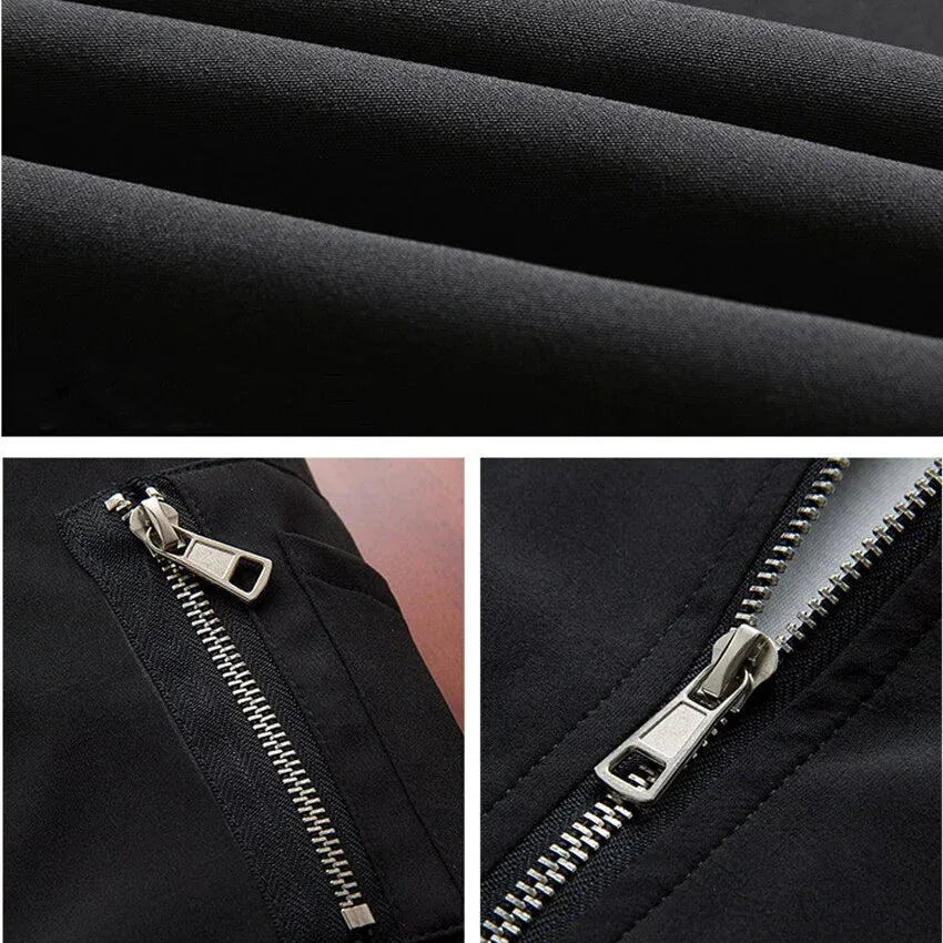 Men's Bomber Jacket - Slim Fit Streetwear Pilot Coat - Shello's Creative Boutique