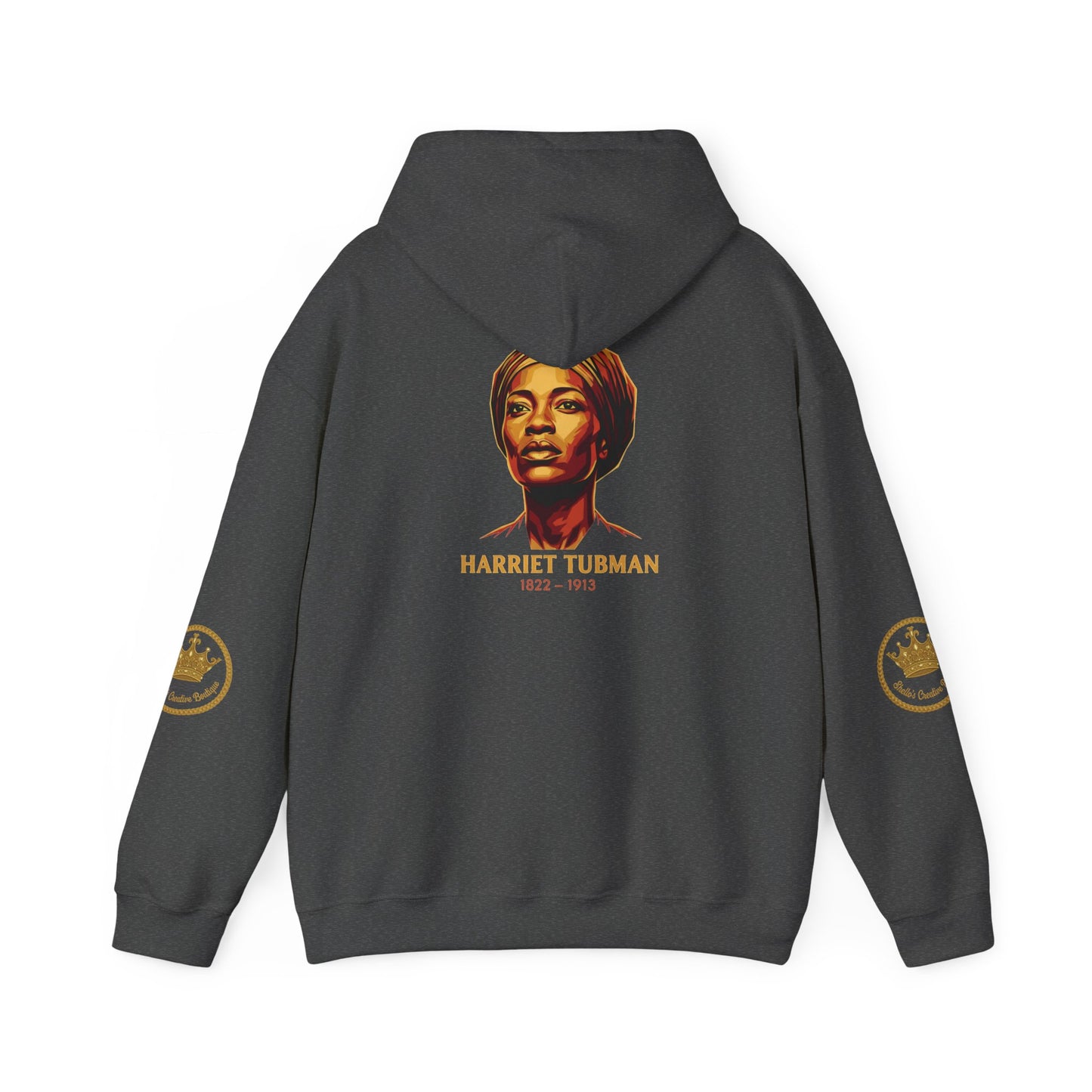 Harriet Tubman Quote Hoodie | "Every Great Dream Begins With a Dreamer" | Unisex Pullover