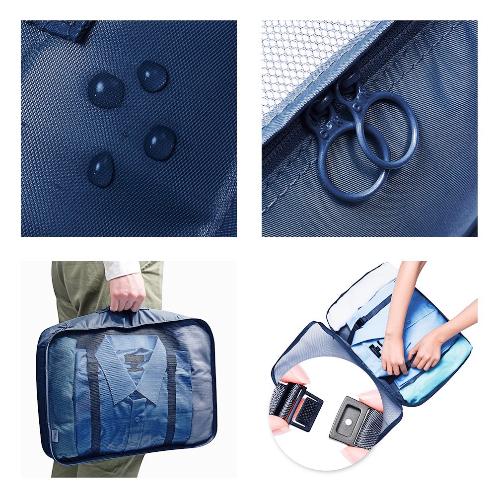 Travel Storage Bag 7-Piece Set Of Travel Thickened Suitcase Clothing Classification Storage Bag eprolo