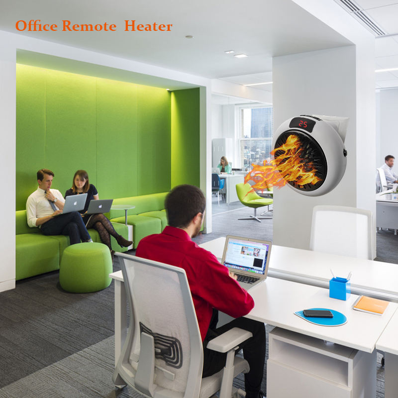 Mini Small Household Air Heater Air Heater Desktop Portable Wall Mounted Round Electric Air Heater eprolo