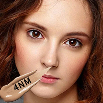 Professional Full Coverage Liquid Foundation Face Base Makeup Natural Colour Concealer - Shello's Creative Boutique