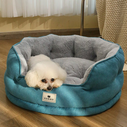 Doghouse Winter Warm Four Seasons Universal Small Dog Teddy Bichon Dog Bed Sofa Netflix Cat Nest Pet Supplies eprolo