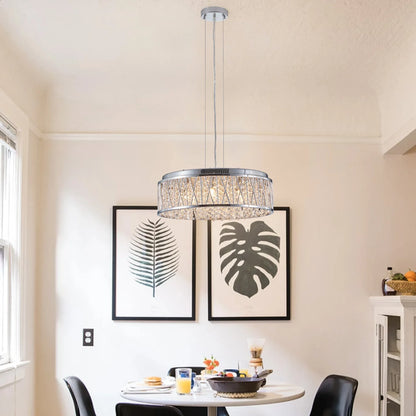 Modern Crystal Chandelier – A Stunning Statement of Elegance - Shello's Creative Boutique