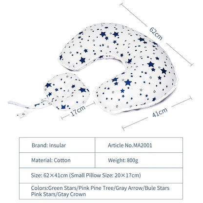Multi functional baby feeding pillow U-shaped breastfeeding pillow for mothers baby learning sitting pillow baby pillow - Shello's Creative Boutique