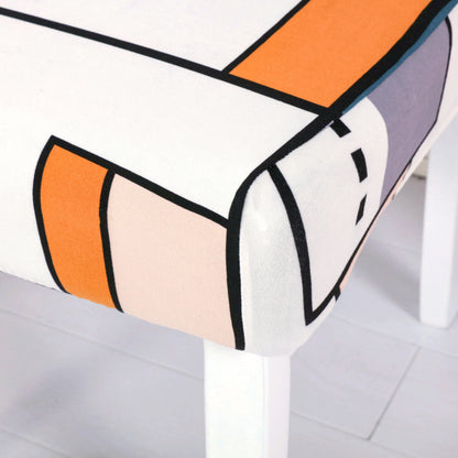 Abstract Design Chair Cover - Shello's Creative Boutique