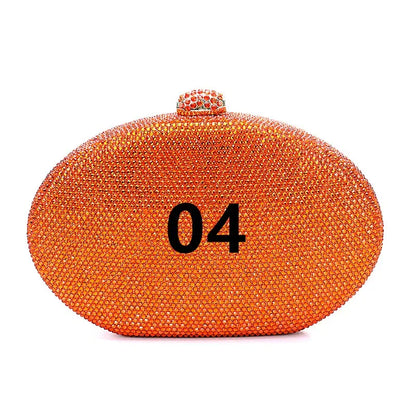 Crystal bag can be used for crossbody carrying, suitable for party and wedding gift bags - Shello's Creative Boutique