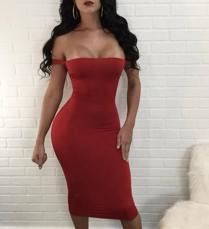Sexy Bodycon Bandage Club Dress - Women's Party Dress - Shello's Creative Boutique