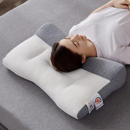New traction Japanese Orthopedic anti arch luxury bag neck protection space memory pillow - Shello's Creative Boutique