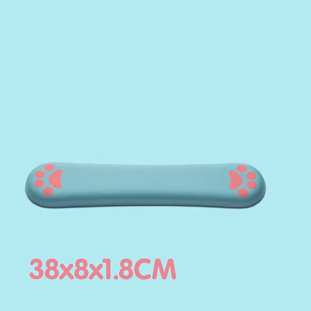 3D Mouse Pad Soft Silicone Cute Cat Paw Mouse Mat Memory Foam Wrist Rests Cushions Mousepad for kids Laptop Computer Mousepad eprolo