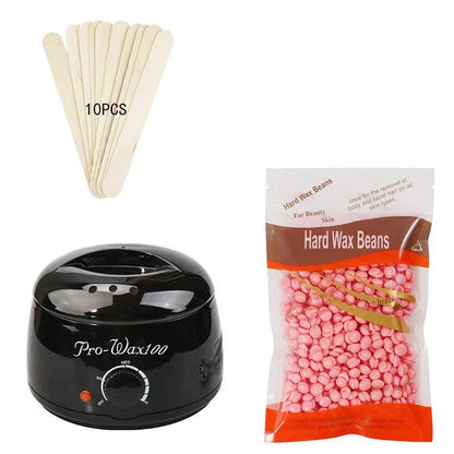 500Cc Mini Wax Warmer Heater Electric Hands Spa Hair Removal Depilatory Melting Wax Machine Pot Temperature Control - Shello's Creative Boutique
