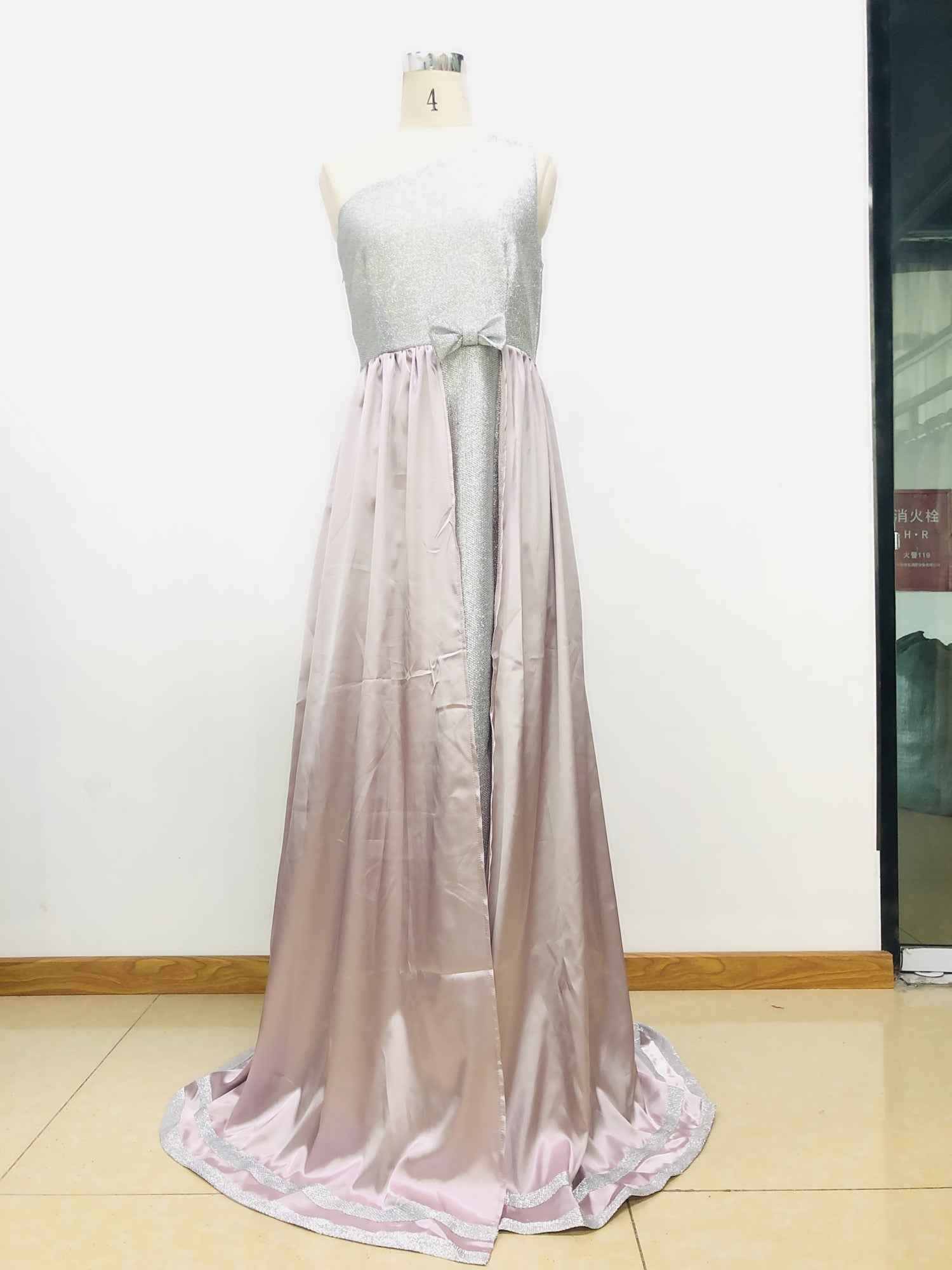 Elegant Floor-Length Evening Party Dress for Women