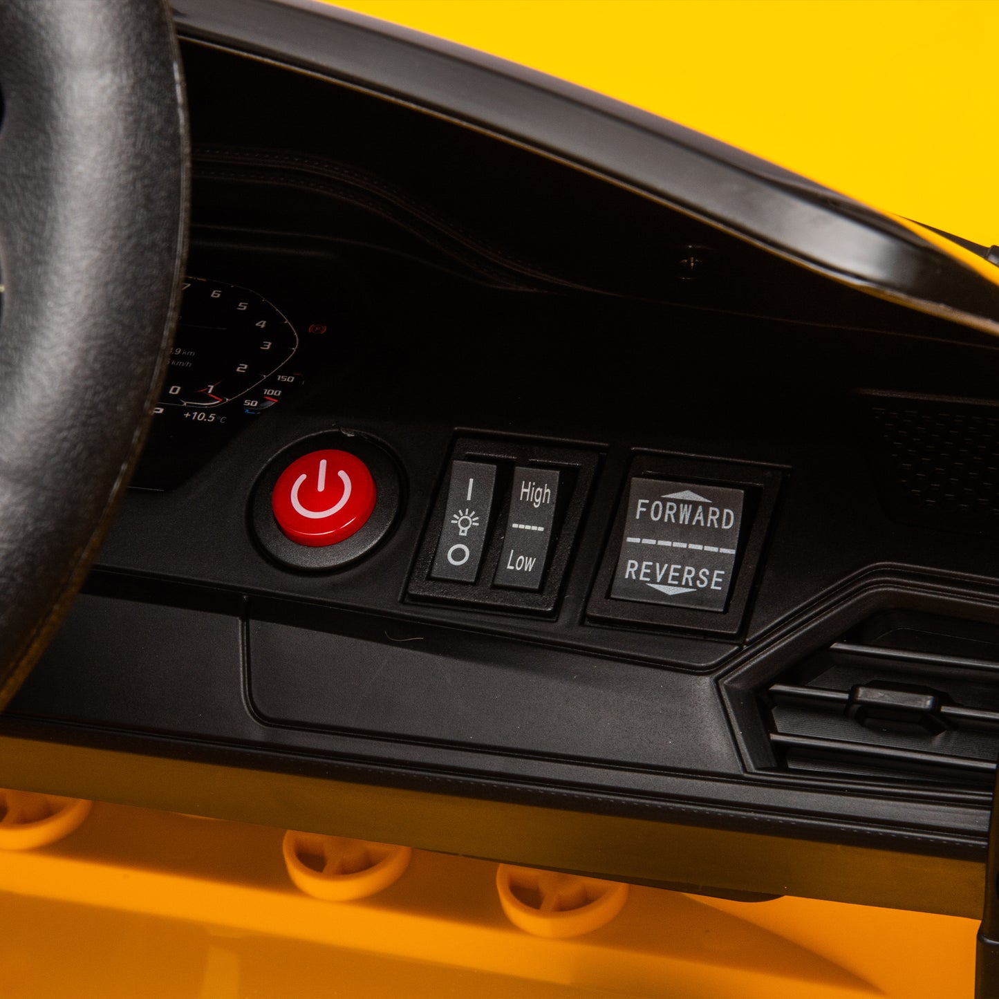 Yellow BMW M4 12v Kids ride on toy car 2.4G W/Parents Remote Control Three speed adjustable eprolo