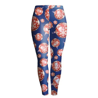 Women Christmas Leggings - Shello's Creative Boutique