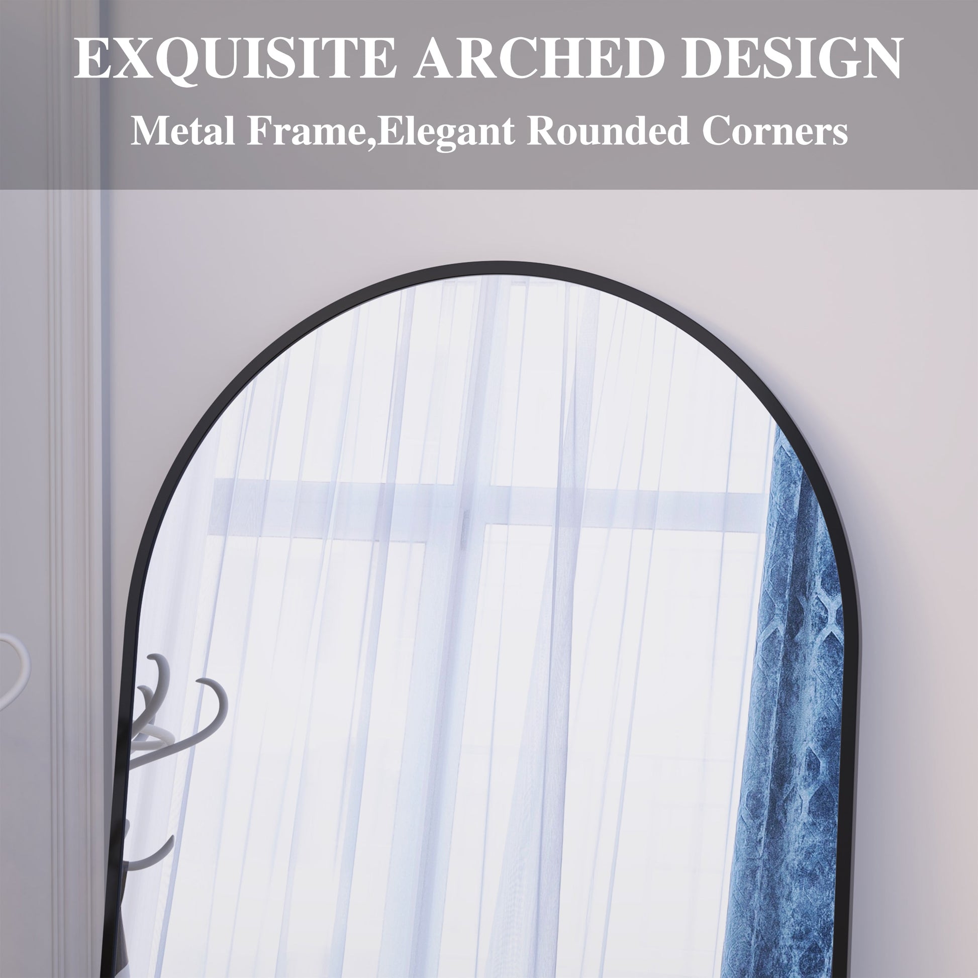 71"×32" Big Full Body Mirror for Bedroom Oversized Floor Mirror Large Standing Mirror Living Room Dressing Mirror Leaning Agains eprolo