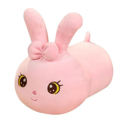 Multi-Color Bunny Pillow - Long Plush Cuddle Toy for Girls - Shello's Creative Boutique