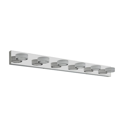LED Modern Chrome 6-Light Vanity Lights Fixtures Over Mirror Bath Wall Lighting - Shello's Creative Boutique