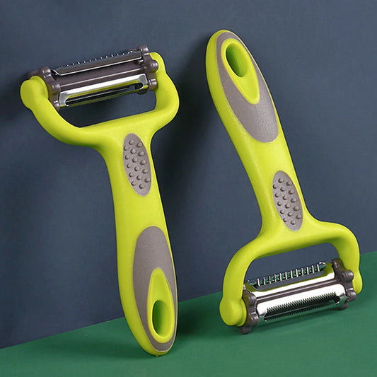 3 In 1 Rotary Peeler Fruit Vegetables Cabbage Graters Salad Carrot Potato Slicer Kitchen Multifunction Grater Julienne Peeler eprolo