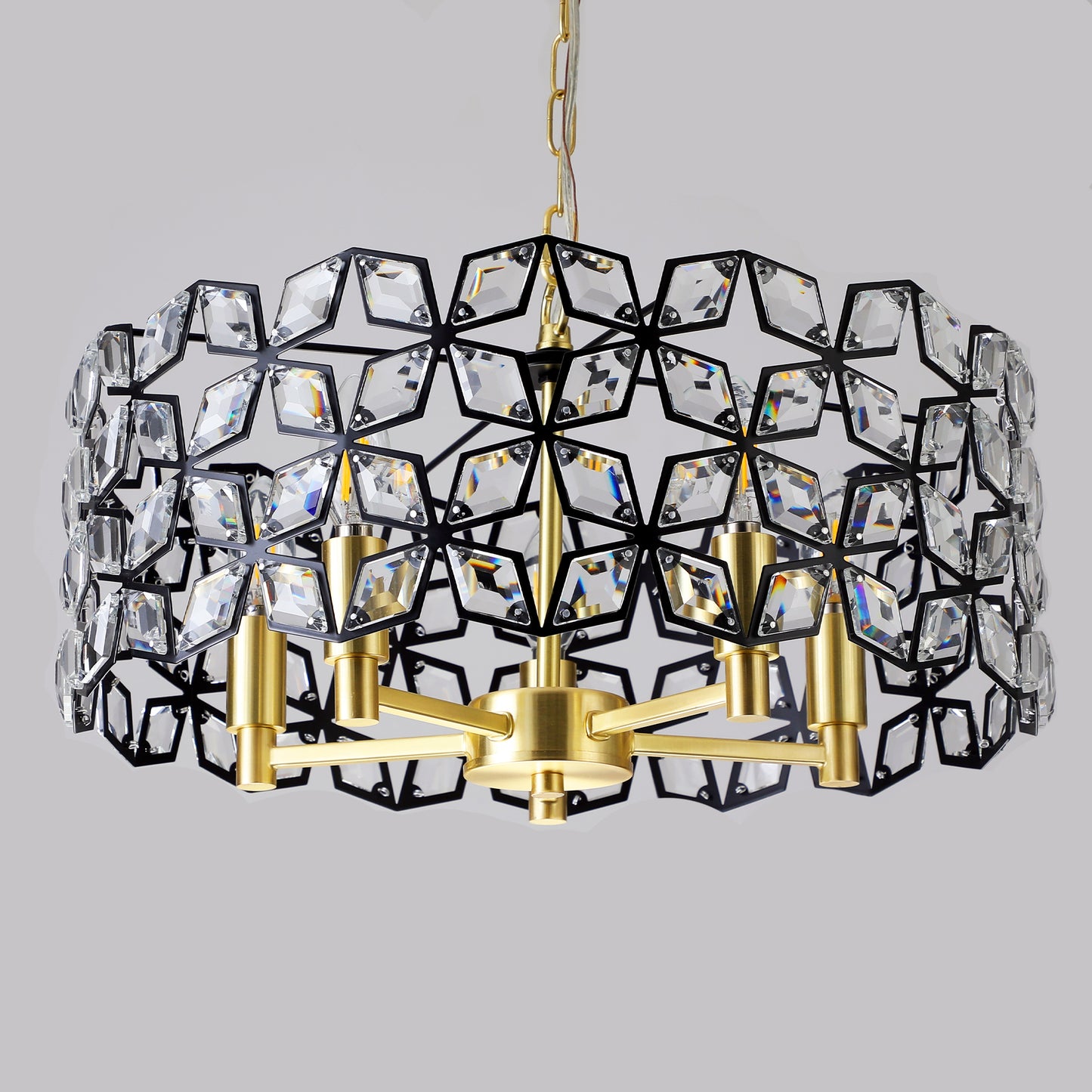 Modern Crystal Chandelier for Living-Room Round Cristal Lamp Luxury Home Decor  Light Fixture eprolo