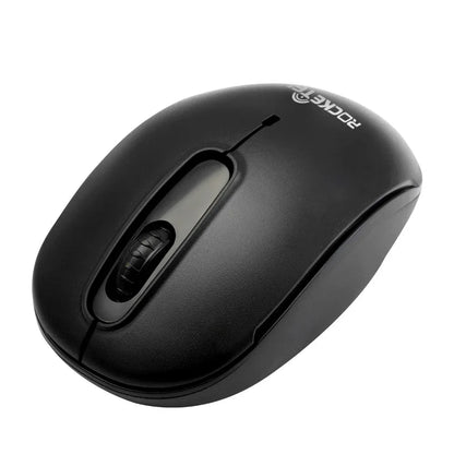 Rocketek USB Wireless Mouse 1600 DPI 3 buttons ergonomic design for 2.4G desktop computer - Shello's Creative Boutique