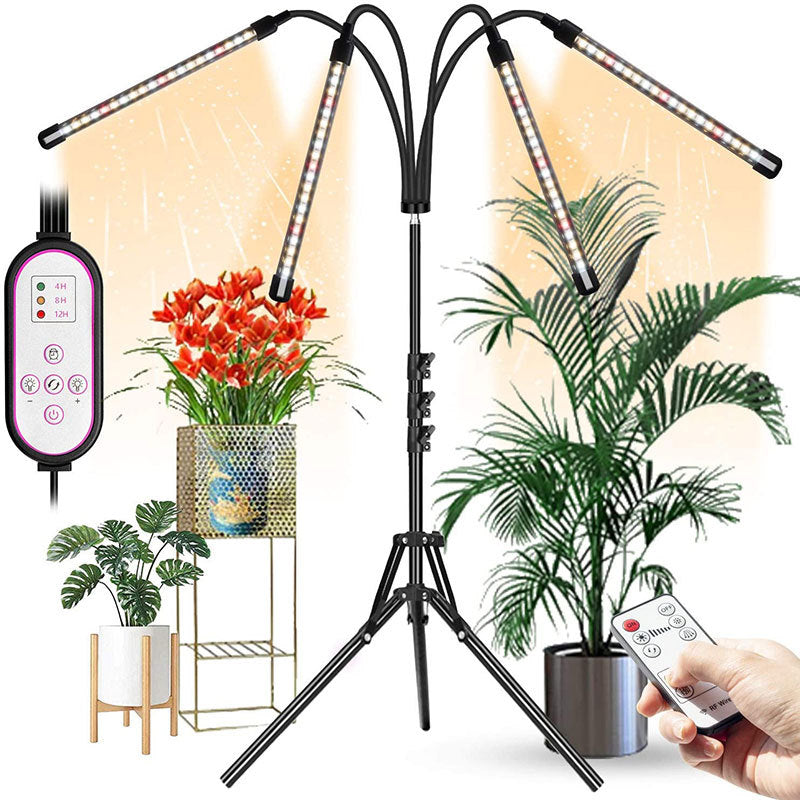 Full Spectrum LED Grow Light with Tripod - 40W Plant Lamp - Shello's Creative Boutique