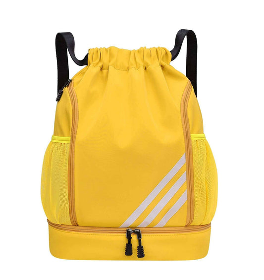 Thickened Sports Swimming Bag - Large Capacity Drawstring Backpack