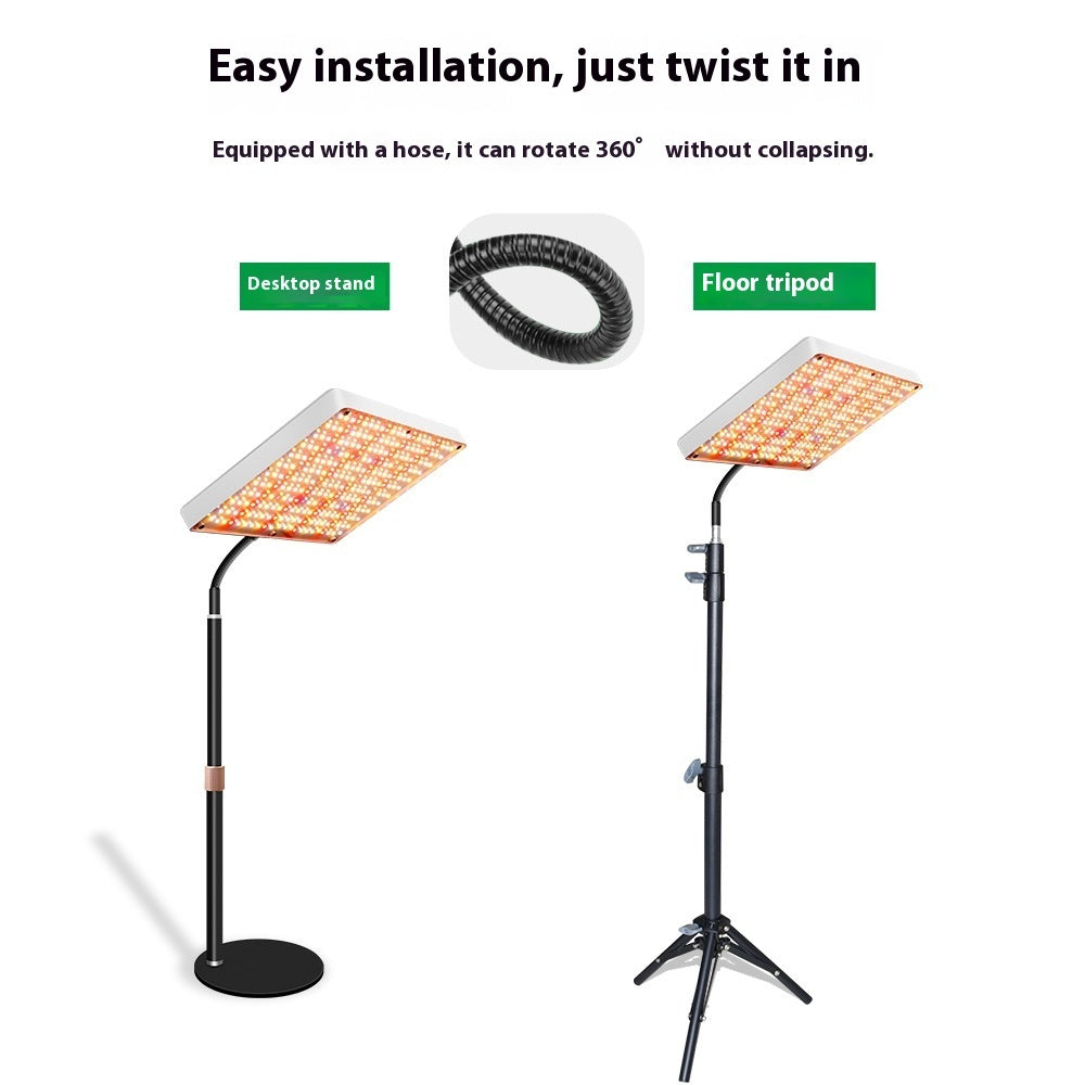 Full Spectrum LED Plant Grow Lamp – Desktop & Tripod, 30,000hr Lifespan - Shello's Creative Boutique