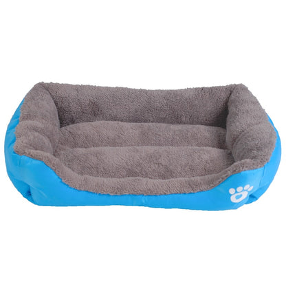 S-3XL 9 Colors Paw Pet Sofa Dog Beds Waterproof Bottom Soft Fleece Warm Cat Bed House Petshop cama perro eprolo