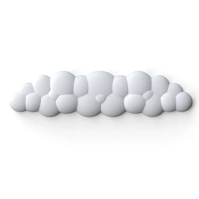 Mouse pad with wrist rest keyboard cloud anti-slip memory foam desktop office gamer mouse wrist rest - Shello's Creative Boutique