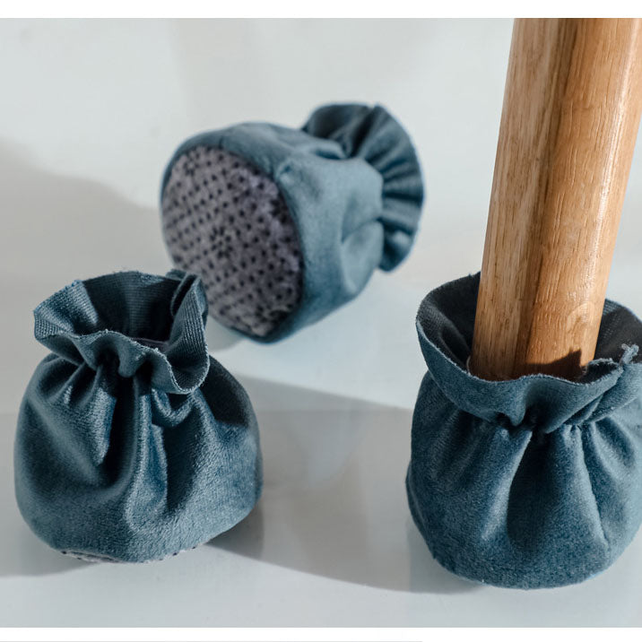 Wear-Resistant Table And Chair Foot Cover Fabric Chair Foot Cover Table Foot Pad Stool Foot Cover Table Foot Cover Mute Protective Cover Thickening eprolo