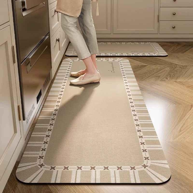Non-slip Absorbent Diatom Mud Floor Mat - Shello's Creative Boutique