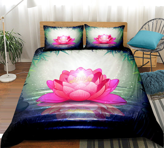 3D Roses Home Textiles Household Supplies Flowers Three-Four-Piece Set eprolo