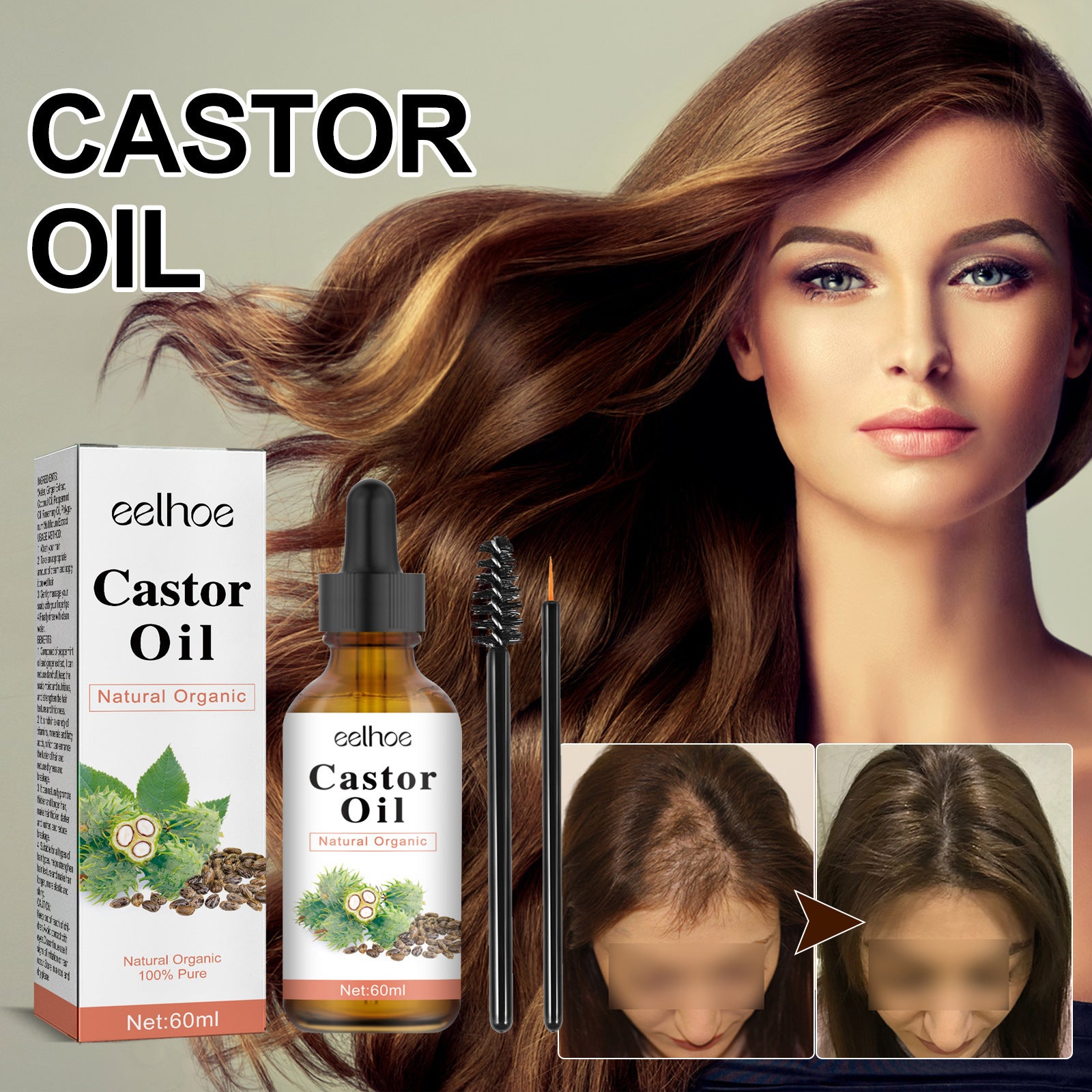 Moisturize repair dry and frizzy hair thicken strengthen and firm hair and prevent hair loss hair essential oil eprolo