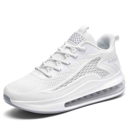 Men's Breathable Height Increasing Running Shoes with Full-Length Air Cushion