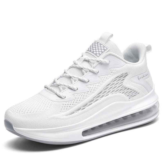 Men's Breathable Height Increasing Running Shoes with Full-Length Air Cushion