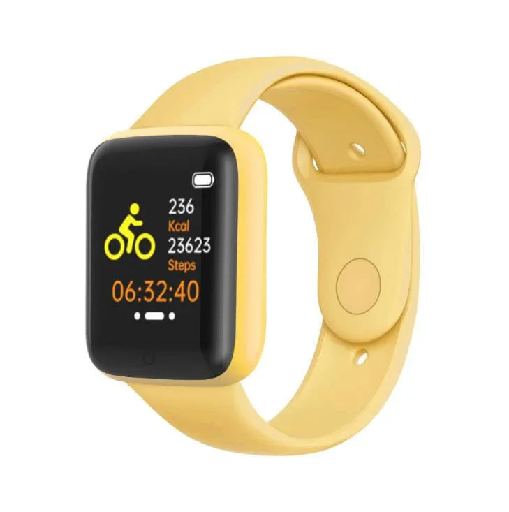 D20S smart bracelet 1.44 inches screen Y68 smart bracelet heart rate blood pressure monitoring pedometer bracelet - Shello's Creative Boutique