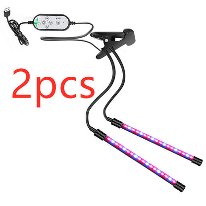 USB Dimmable Timing Plant Grow Light – Full Spectrum LED with Timer - Shello's Creative Boutique
