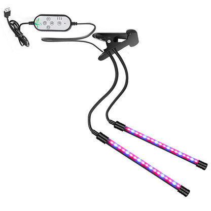 USB Dimmable Timing Plant Grow Light – Full Spectrum LED with Timer - Shello's Creative Boutique