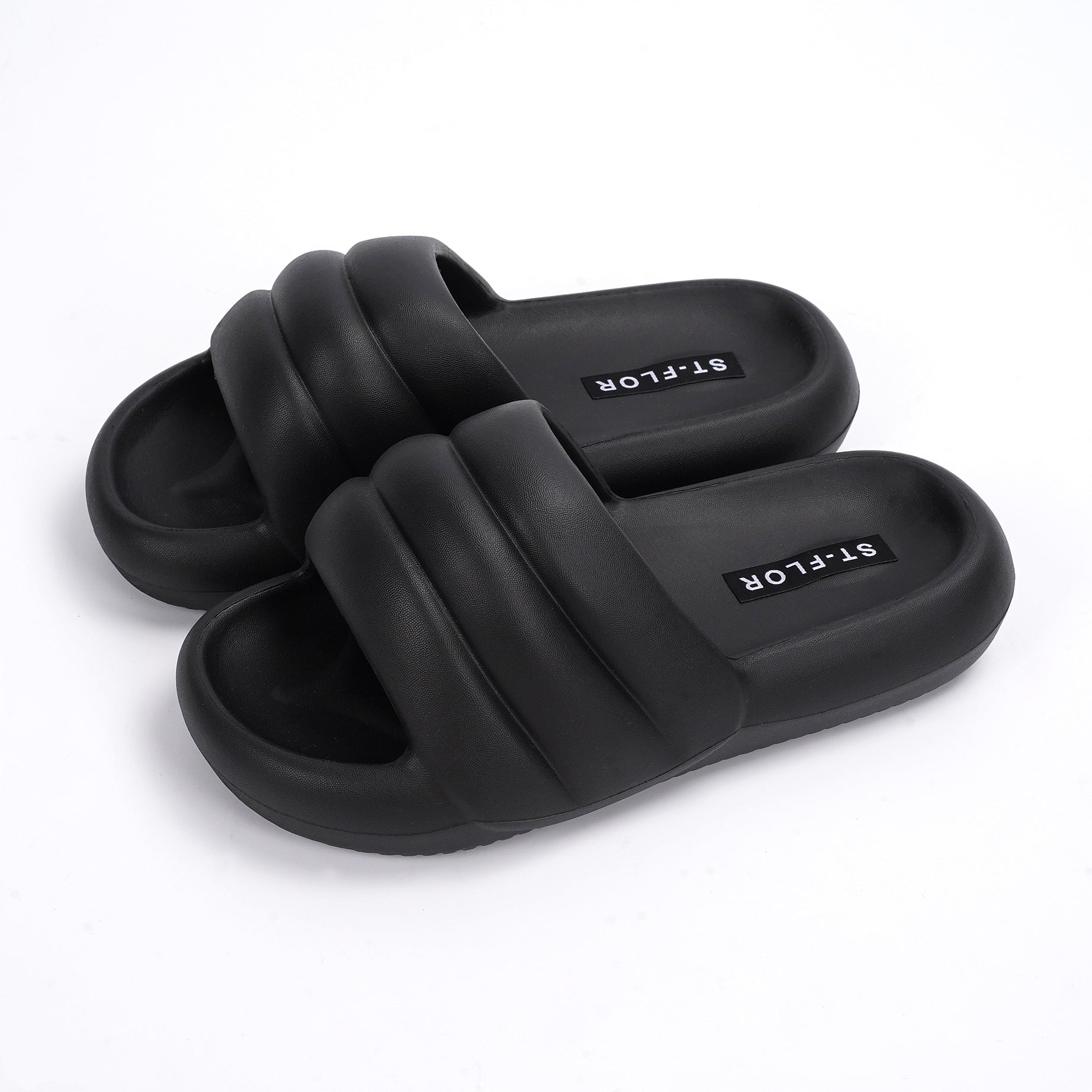 Step On Shit Slippers EVA Rubber Plastic Simple Leisure Home Men And Women Tide Slippers Flat Bottom Slippers Wear Slippers eprolo