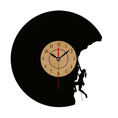 Vinyl Record Wall Clock – Modern Art & Timeless Music-Inspired Decor - Shello's Creative Boutique