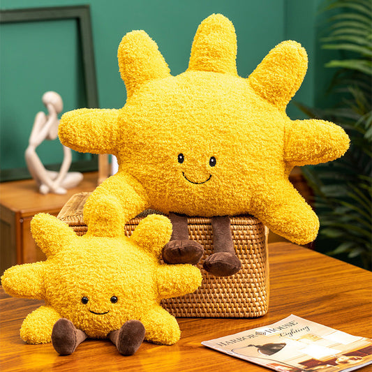 Amuseable Sun Small Sun Pillow Stuffed Toy Moon Cloud Cushion Pillow Doll Doll eprolo