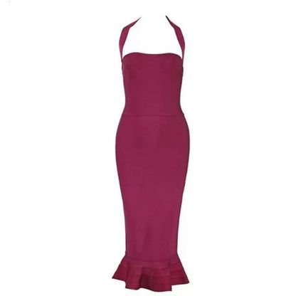 Celebrity Party Bandage Dress Women Spaghetti Strap Strapless Sexy Night Out Club Dress Women Mermaid Vestidos Wholesale - Shello's Creative Boutique