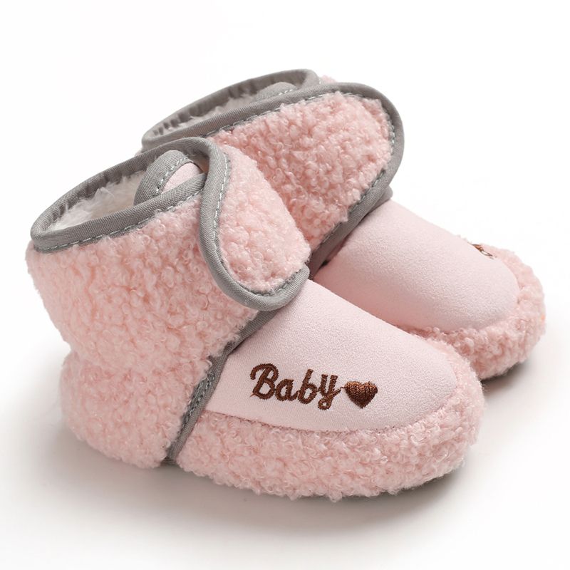 Baby Winter Warm First Walkers Cotton Baby Shoes Cute Infant Baby boys girls shoes soft sole indoor shoes for 0-18M eprolo