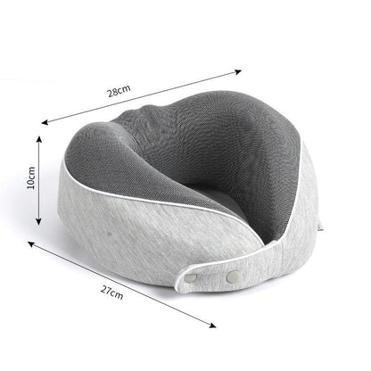 U Shaped Pillow Memory Cotton Travel Pillows, Nap Pillows, Neck Protection, Portable - Shello's Creative Boutique